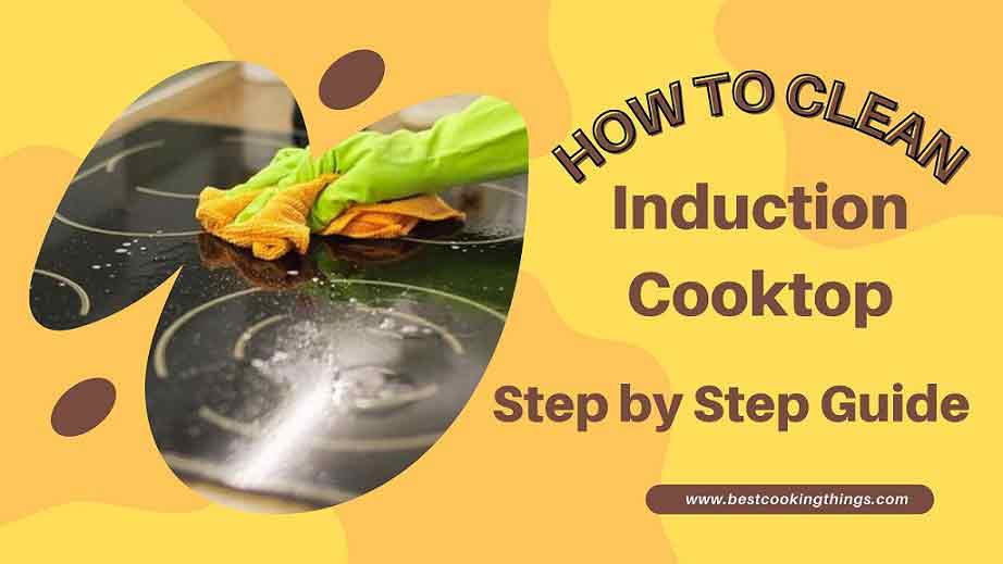 how to clean an induction cooktop
