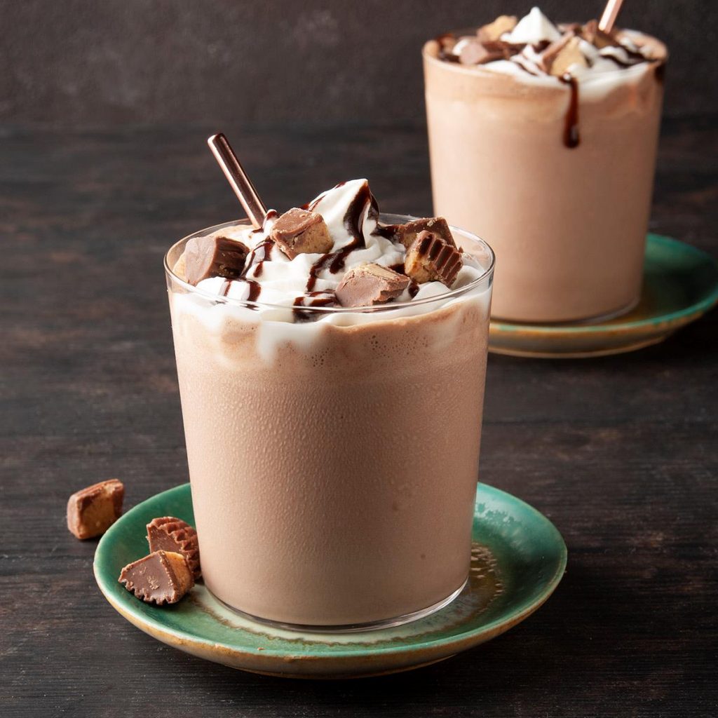 Chocolate peanut butter shakes recipe