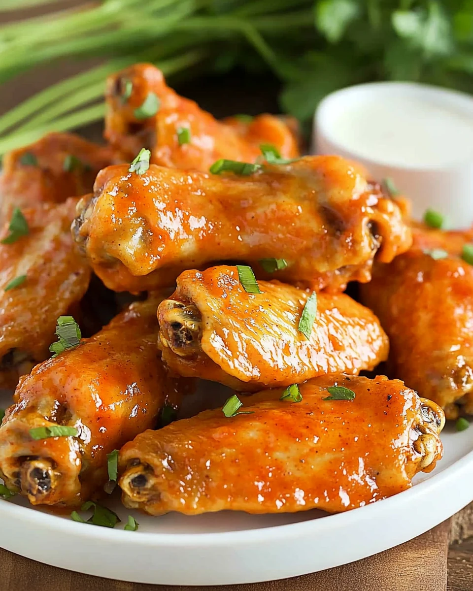 Baked Buffalo Wings 5 Baked Buffalo Wings