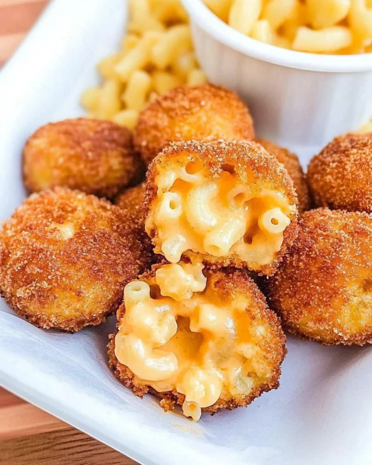 Fried Mac and Cheese Bites 6 Fried Mac and Cheese Bites