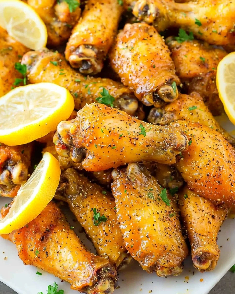 Lemon Pepper Wings 5 Lemon Pepper Wings