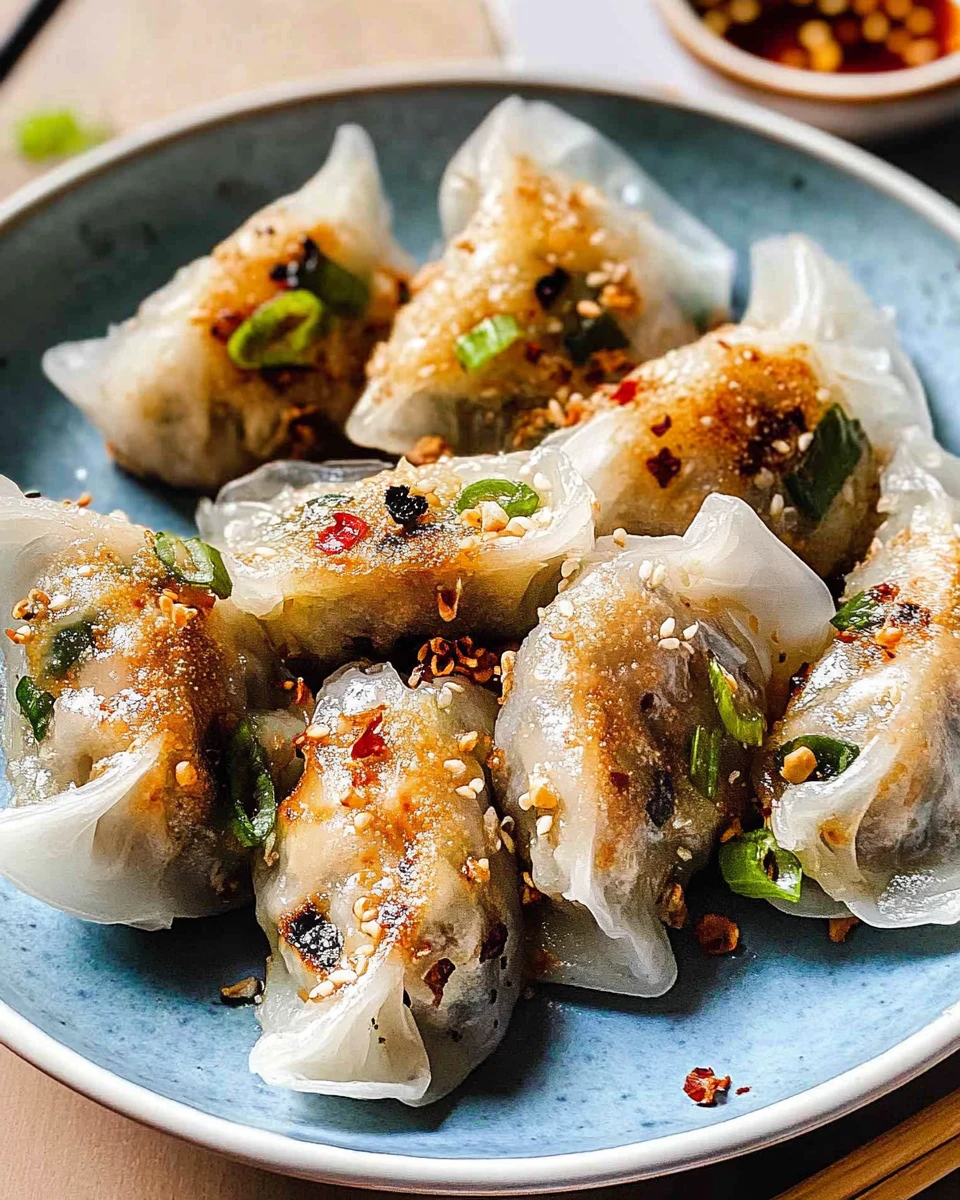 Rice Paper Chive Dumplings 5 Rice Paper Chive Dumplings
