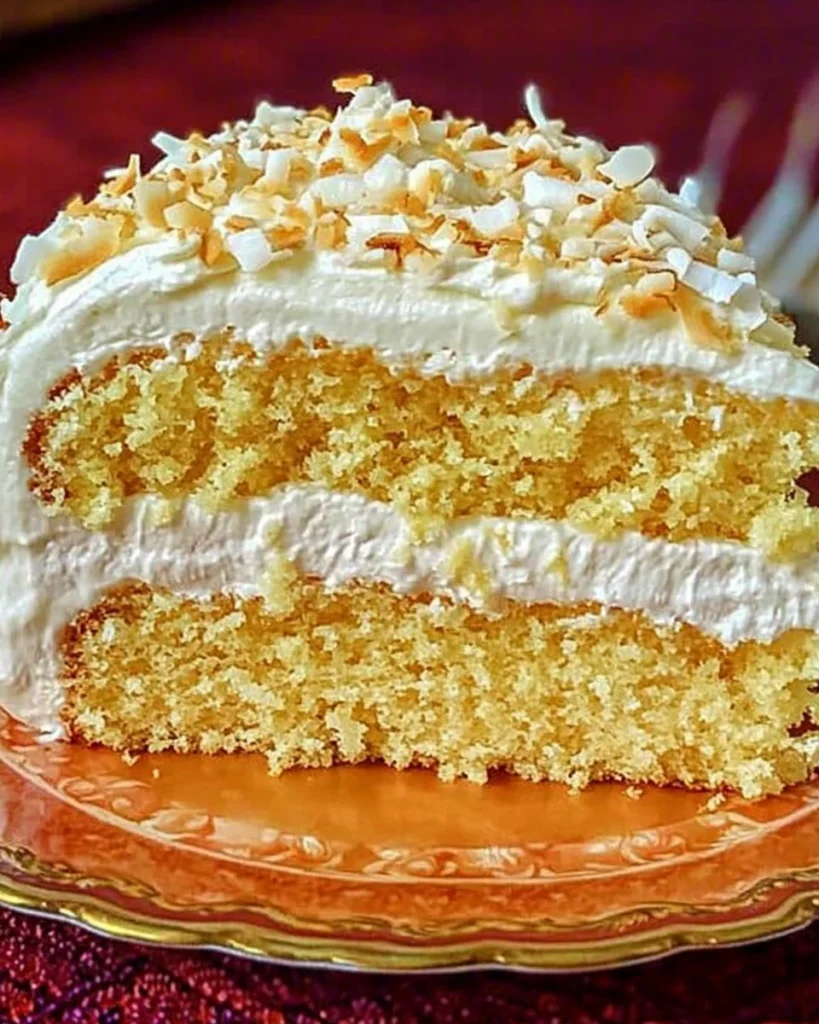 Coconut Cream Cake