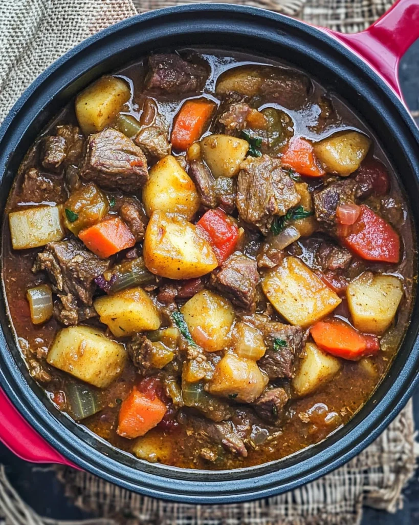 Easy Moroccan Lamb Stew