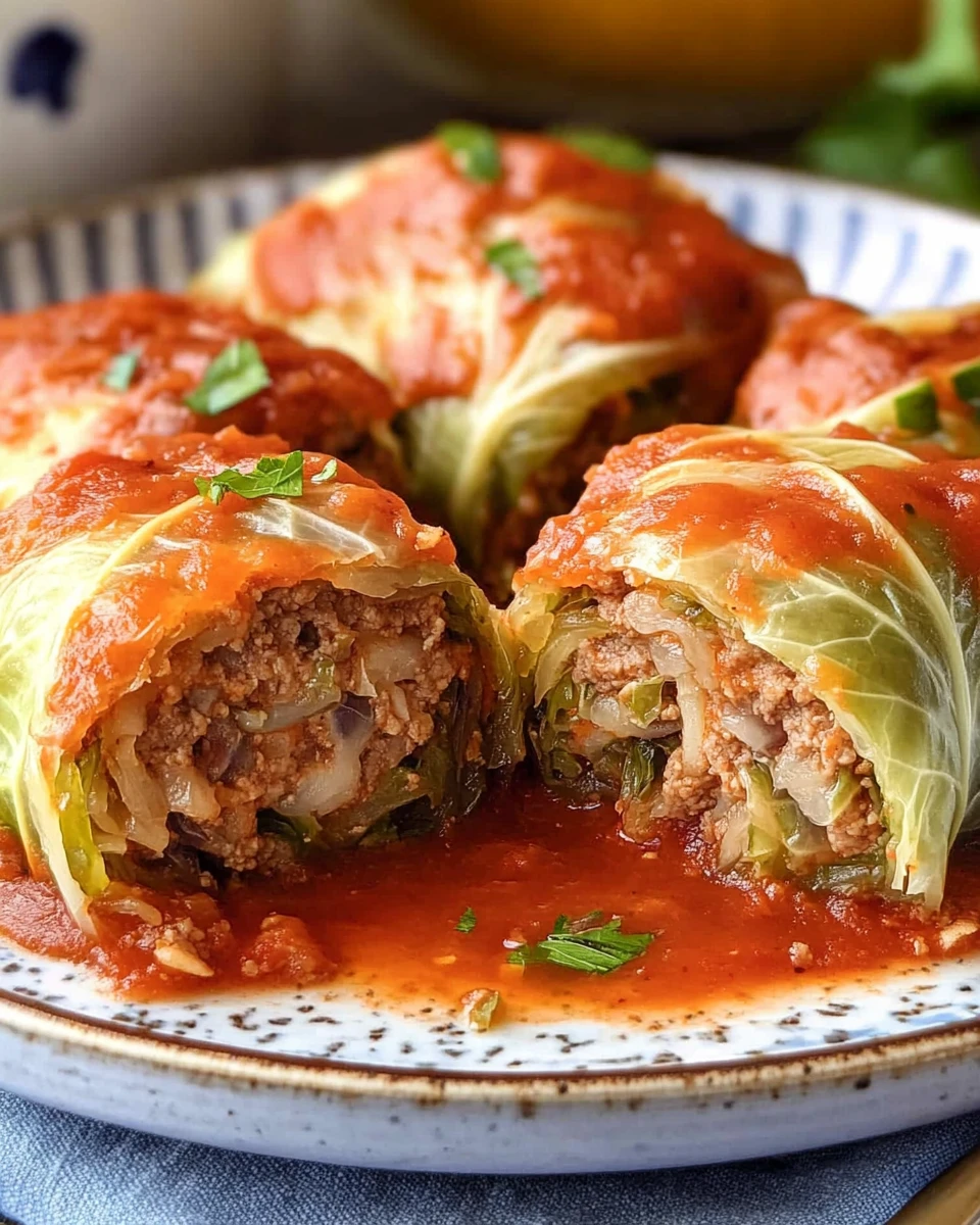 Stuffed Cabbage Rolls 4 Stuffed Cabbage Rolls