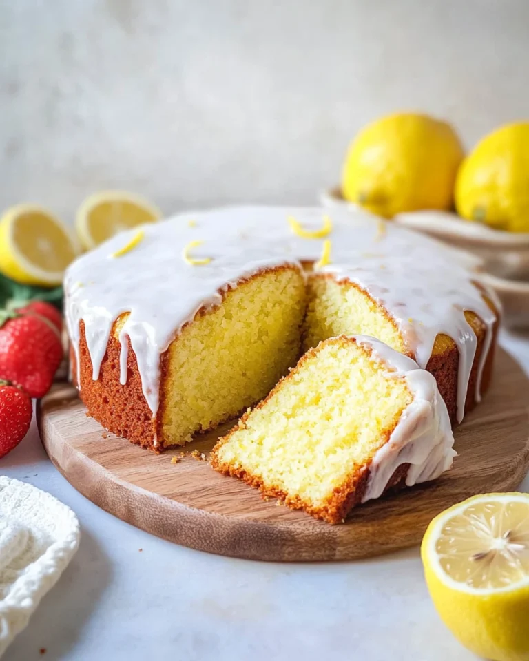 Vegan Lemon Drizzle Cake 4 Vegan Lemon Drizzle Cake