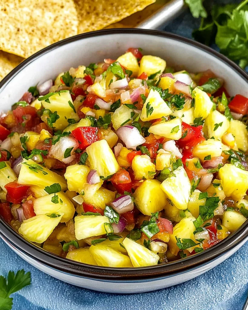 Spicy Pineapple Salsa